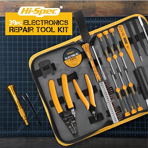 Hi-Spec 39pc Electronics Repair & Opening Tool Kit Set - DT30142Y-AE