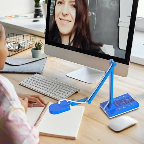 TreasLin USB Document Camera 15 MP, Automatic Exposure, 1080p / 4K Video Capture, USB Connectivity, Blue