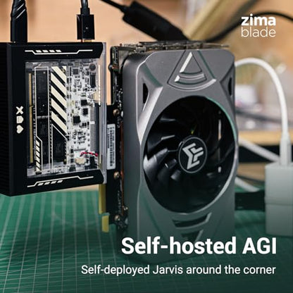 ZimaBlade 16GB Intel Core i7 Quad-Core Personal Server PCIe SATA CasaOS