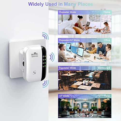 ZiShu WiFi Range Extender 2026 Model 300 Mbps Dual-Band Wireless Access Point