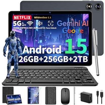 YLEEBG 10 inch Tablet P30 1280 x 800 5G Wi-Fi LCD Productivity