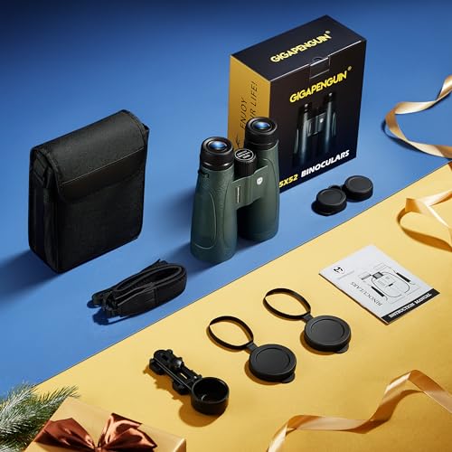 GIGAPENGUIN 52mm GN-5201 15x Roof Prism Binoculars