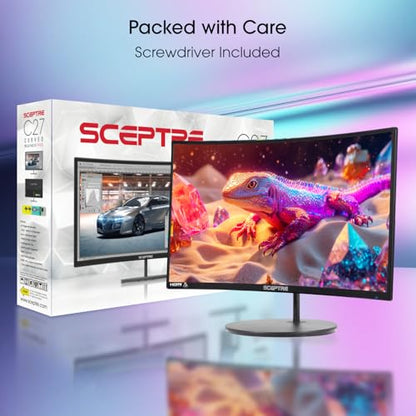 Sceptre 27 Inch C275W-1920RN FHD 1080p 75Hz LED Monitor
