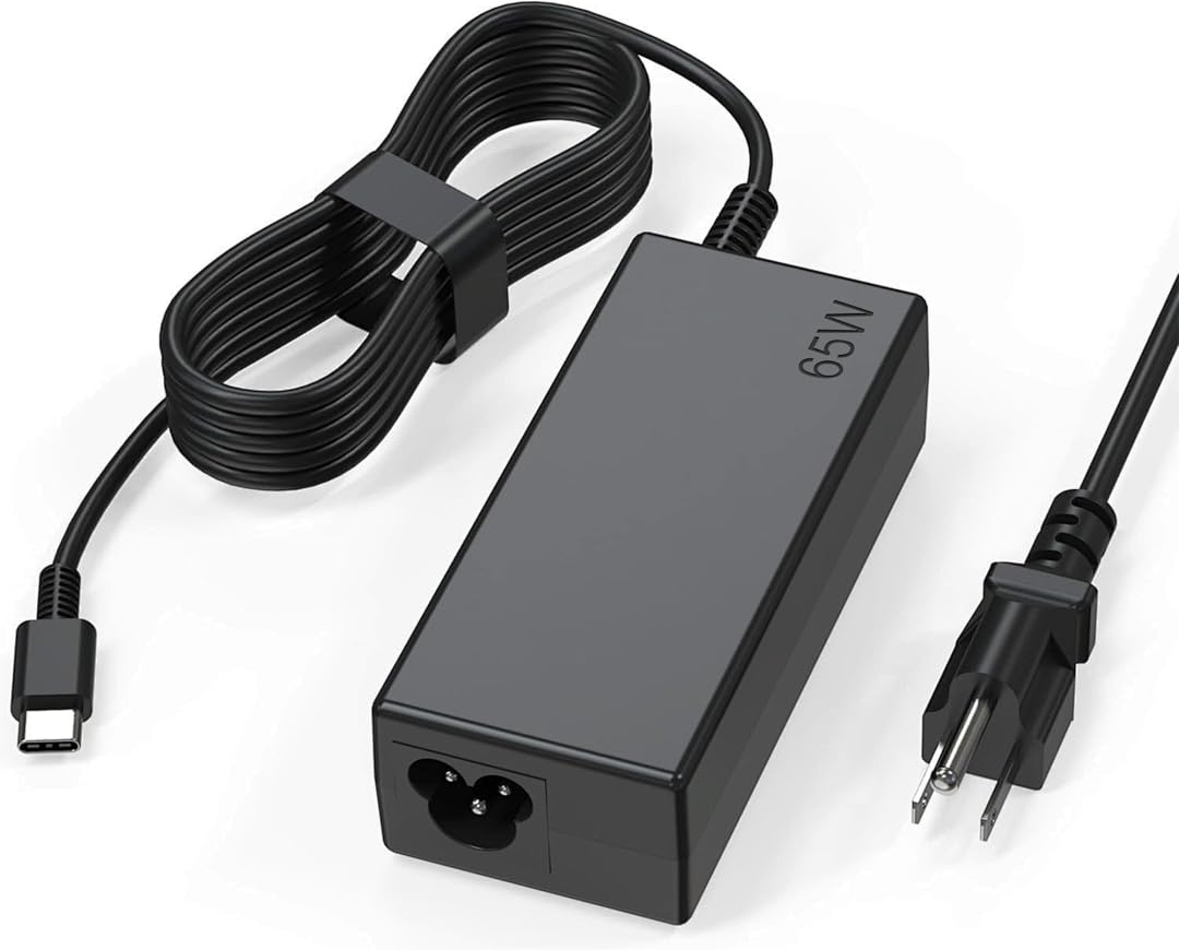 UNAWUDOH 65W USB Type C Laptop Charger SM65CL-01 240V 50-60Hz Charger for Laptops