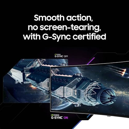 Samsung 49" LS49CG932SNXZA QHD Ultra Wide 1440p 240Hz OLED Monitor