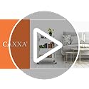 CAXXA 3-Tier Rolling Metal Storage Organizer SVQQPE Indoor Adult Utility Cart