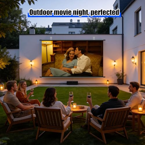 XIAOHUI 120 Inch 120 inch 4K Projection Screen 16:9 HD