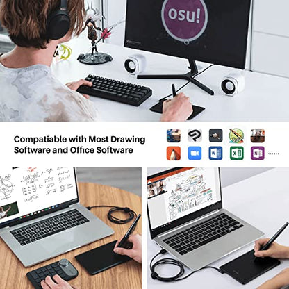 HUION 4.17 inch H420X 1920x1080 USB Pen Tablet