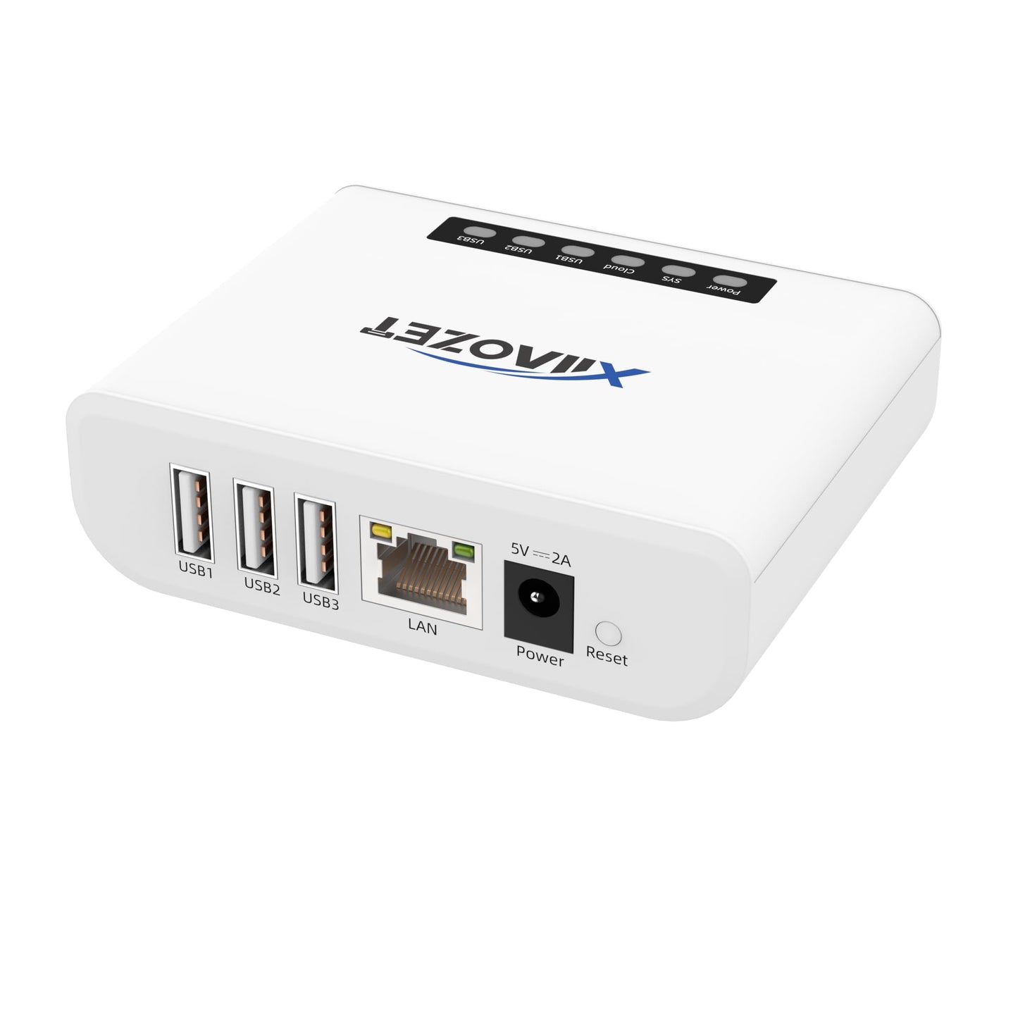 Xiiaozet 4.45 x 3.31 x 2.52 inches LK300EW Wireless USB Server Compatible with Windows Mac Linux Ethernet WiFi