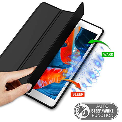 iMieet iPad 10.2 Inch Case Gen 7/8/9 Black Soft Shell