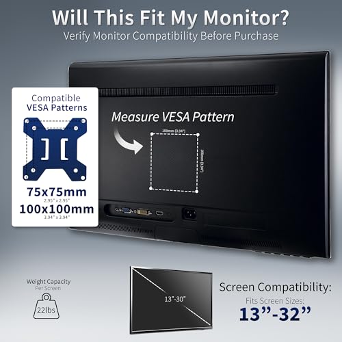 VIVO 32 inch STAND-V002FG Tabletop Mount Monitor Arm Adjustable Dual 13-32 inch