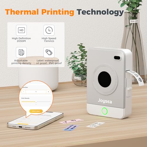 Joysea OP1 Thermal Label Maker 203 DPI Monochrome Portable Printer