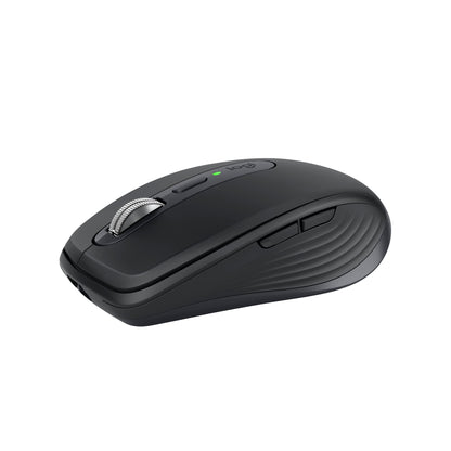 Logitech MX Anywhere 3S Compact Wireless Mouse, 8000 DPI, Bluetooth, USB-C, Graphite