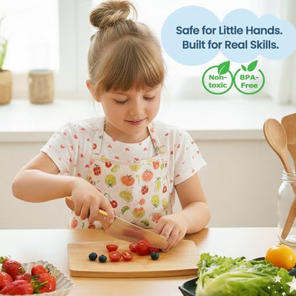 Kibbidea 11-Piece Kids Knife Set KFWC 10.83 x 8.78 x 1.89 inches 1.94 pounds