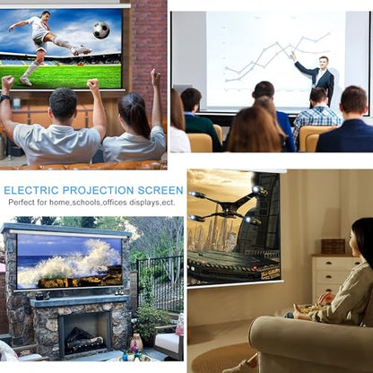 Kayle 120" 16:9 Automatic Motorized Projector Screen
