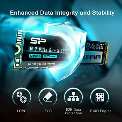 SP Silicon Power 1TB FIN-SP001TBP34A60M28 M.2 2280 SSD PCIe Gen3x4 2200MB/s SSD