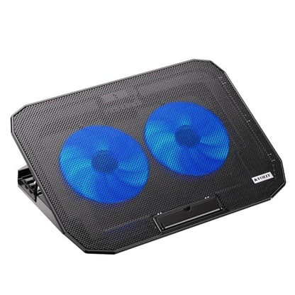 KYOLLY Laptop Cooling Pad N106 Metal Enclosure 2 Fans Air Cooling 14.29"x10.2"x1.25" 0.83kg