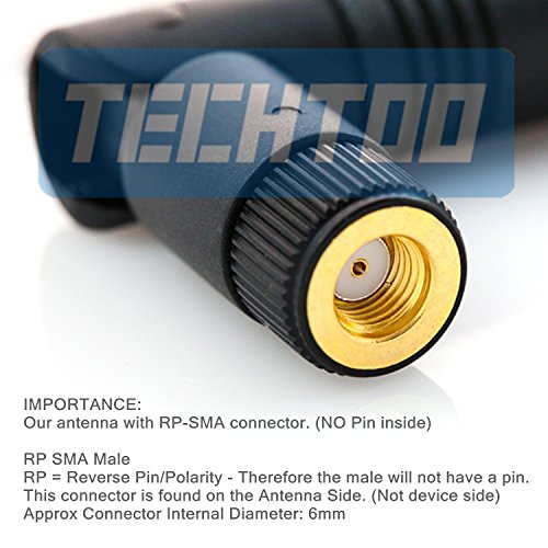 TECHTOO 9dBi Omni WiFi Antenna STKA-9DX1-RSMA