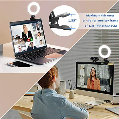 Cyezcor 5.12" x 5.12" LT-05 48 LED Clip-On Ring Light