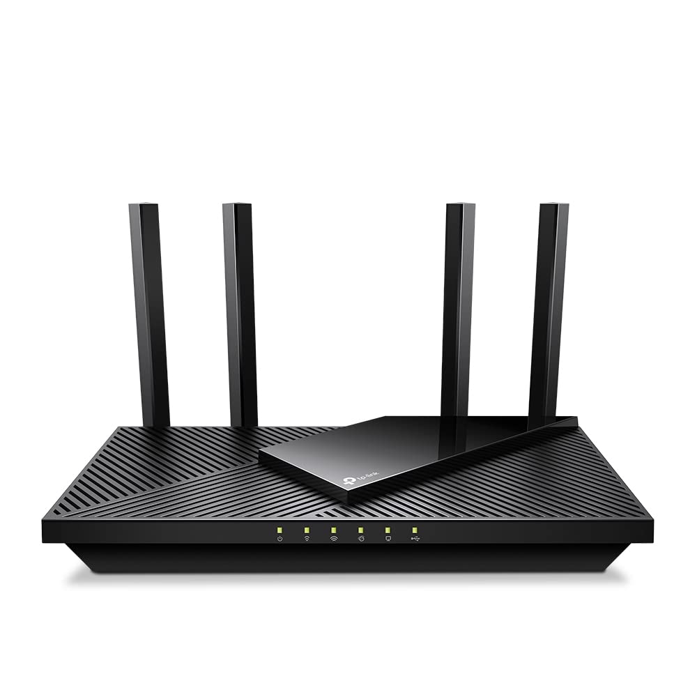TP-Link Archer AX55 Pro - Dual-Band WiFi 6 Router - 4 Antennas - 2.5G WAN and LAN Ports - Up to 2976 Mbps - WPA3 Security - Ethernet and USB Connectivity