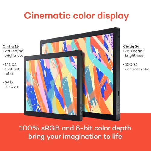 Wacom Cintiq 16 DTK168K0A 2560x1600 60Hz IPS Pen Display Tablet