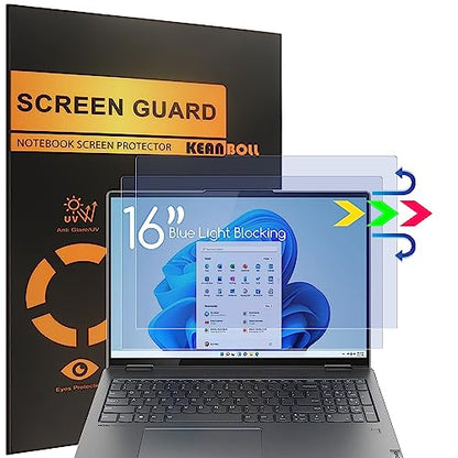 KEANBOLL 16 Inches Lenovo Yoga 7i 16 Anti Blue Light Screen Protector 9H Hardness Matte Finish
