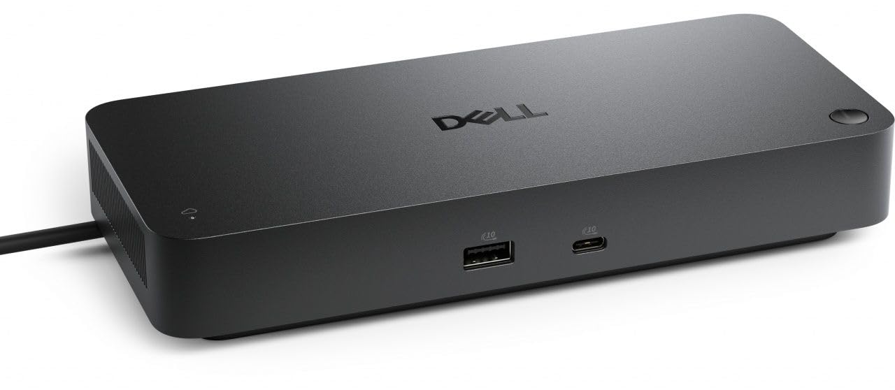 Dell 4-Port Thunderbolt 4 Dock SD25TB4 - 12 Ports, 6 USB Connections, 180W Power