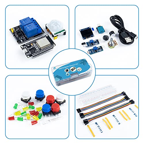 LAFVIN 5.51" x 3.35" x 1.42" ESP32 LA043 1 Processor 1 USB Port Bluetooth, Wi-Fi Single Board Computer