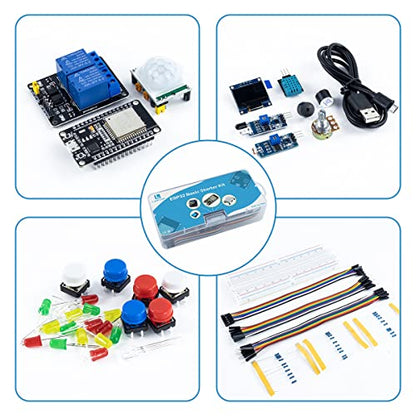 LAFVIN 5.51" x 3.35" x 1.42" ESP32 LA043 1 Processor 1 USB Port Bluetooth, Wi-Fi Single Board Computer