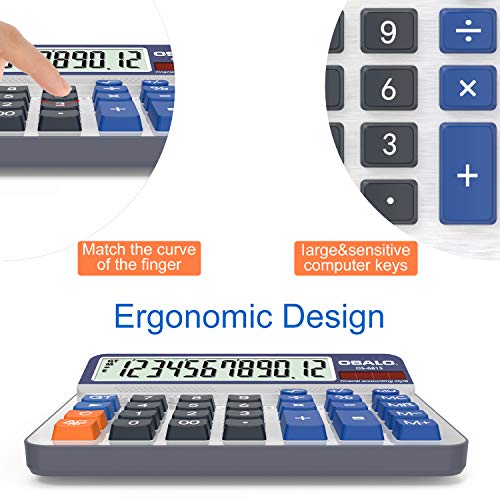 pendancy 5 Inch Standard Function OS-6815 LCD Desktop Calculator