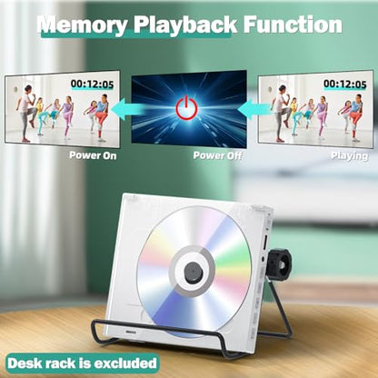 MAITE Mini DVD Player MTDVD-XTP 1920x1080 60Hz Multi-Format Playback