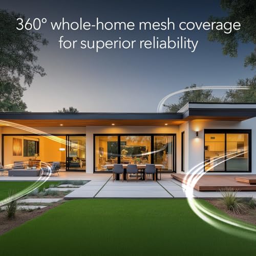 NETGEAR RBE363 Dual-Band Wi-Fi 7 Mesh System 5 Gbps 6000 sq.ft. Coverage