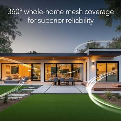 NETGEAR RBE363 Dual-Band Wi-Fi 7 Mesh System 5 Gbps 6000 sq.ft. Coverage
