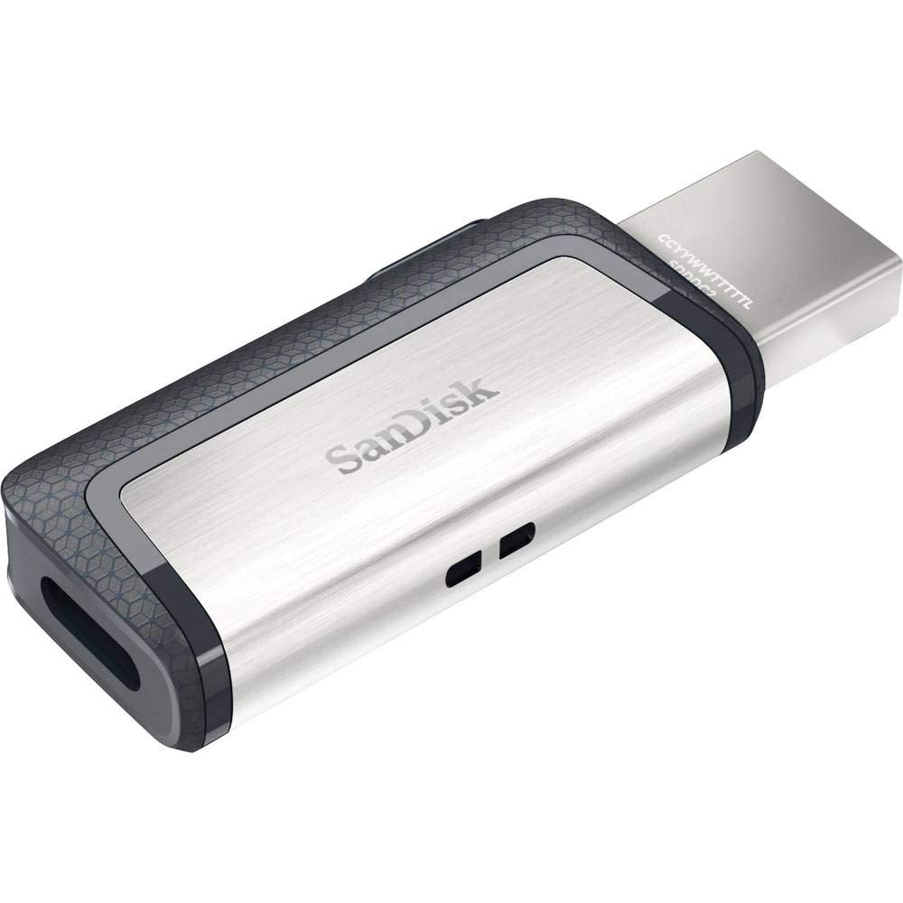 SanDisk 128GB Ultra Dual Drive USB Type-C USB 3.1 SDDDC2-128G-G46 Gray