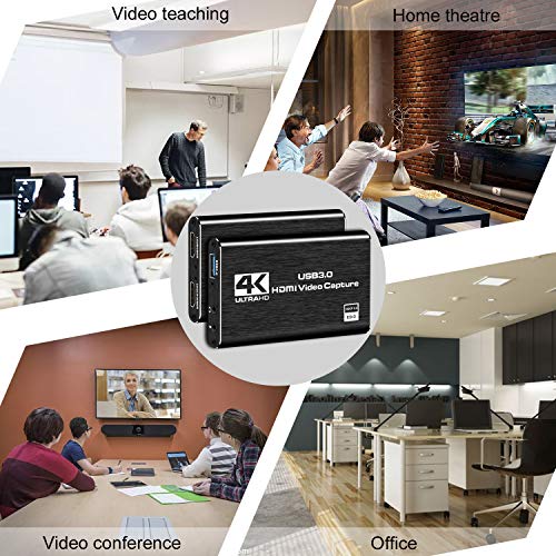 Rybozen 4K USB Capture Card V316B-FR 4K 60Hz AV Output Video Capture Device