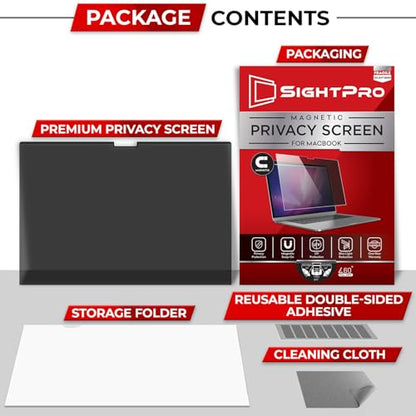 SightPro 14 Inch SP-PSM14MP21 Privacy Screen HD 14.2" Anti-Spy Magnetic Filter