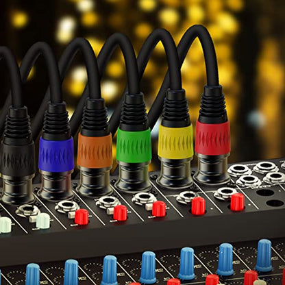 AuxLink 25ft 6 Count KN6P XLR Microphone Cable Male to Female