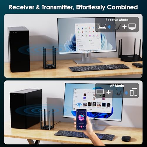 WAVLINK USB 3.0 Tri-Band WiFi 7 Adapter WN695BE2