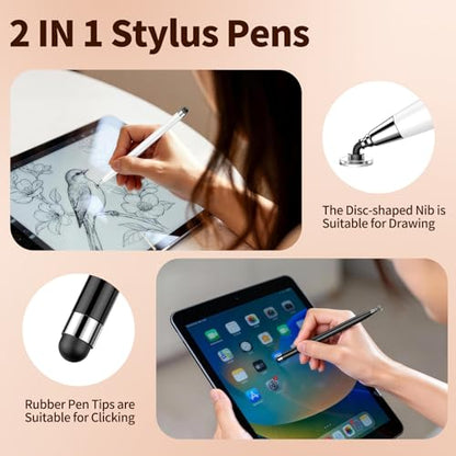 YITIAOXIAOYU 10 Pack Stylus Pen Universal Compatibility for Touch Screen Devices
