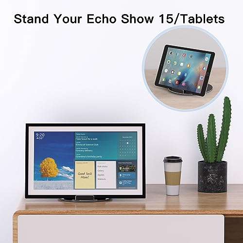 Almoz Adjustable V8 Gimbal Tablet Stand Black