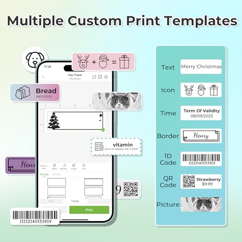 Nelko 0.55"x1.57" TP15x40 Standard Laminated Thermal Label Tape for P21 Printer