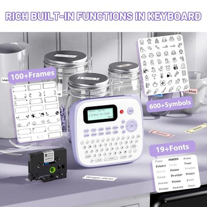 EazeID D210S 300dpi Monochrome Label Maker 150ppm Print Output