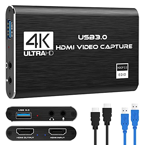 Rybozen 4K USB Capture Card V316B-FR 4K 60Hz AV Output Video Capture Device