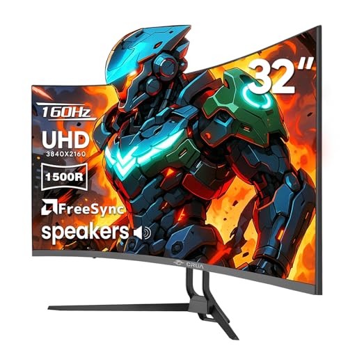 CRUA 32" CR320QC 4K UHD 160Hz VA Monitor