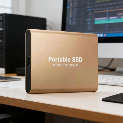 Portable External Hard Drive 500GB 1TB 2TB 4TB USB 3.0 Metal Storage Expansion