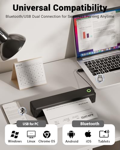 Labeer 8.5 x 11 U8 Monochrome Thermal Printer