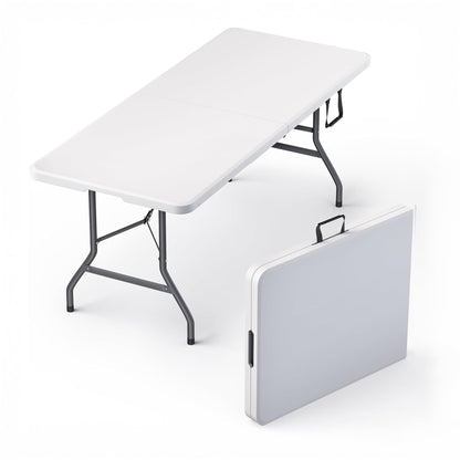 Our Modern Space 6 FT 1070 Dining Table Metal Plastic Rectangular