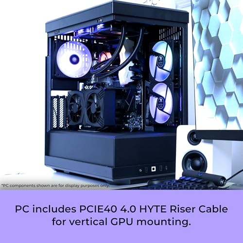 iBUYPOWER Y40BA9N57T01 Computer Tower Windows 11 Home 3840x2160 4.7GHz RTX 5070Ti