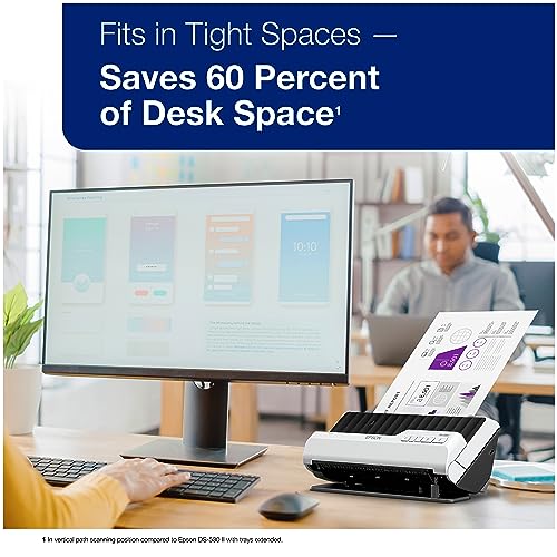Epson 7.9" x 11.7" DS-C330 300 DPI Document Scanner