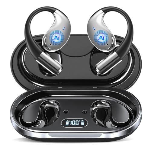 BUABMEQ YYK-Q39 Wireless Translation Earbuds 10m Bluetooth 5.4 Open Ear Design